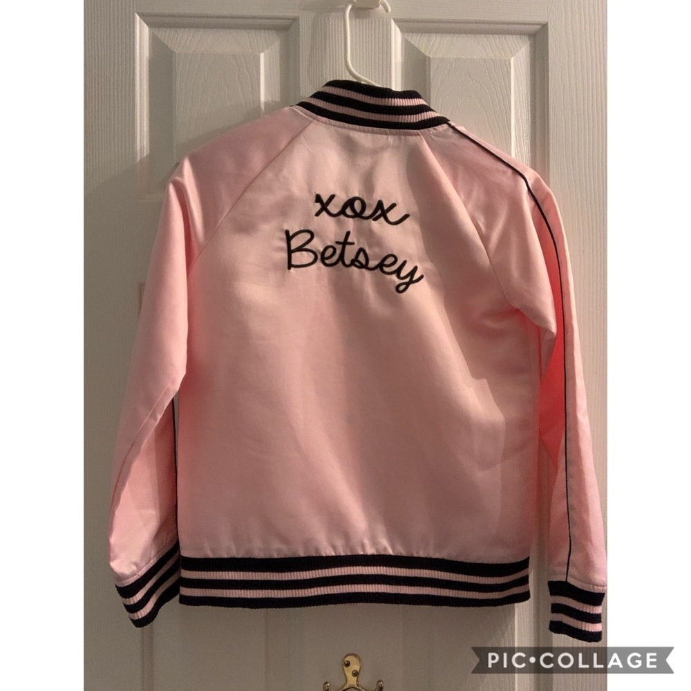 Betsy Johnson Pink Lady Jacket Girls size 14 - Picture 3 of 8